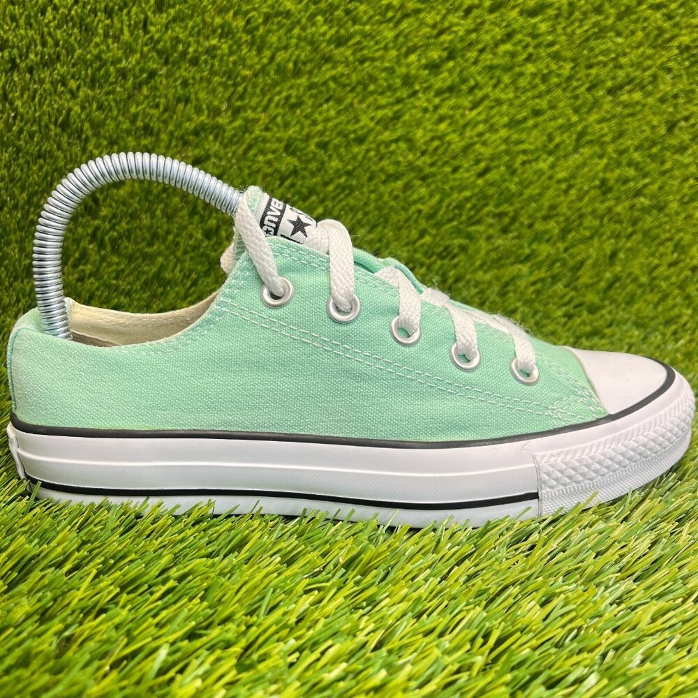 Converse Chuck Taylor All Star OX Womens Size 6 Green Walking Shoes Sneakers